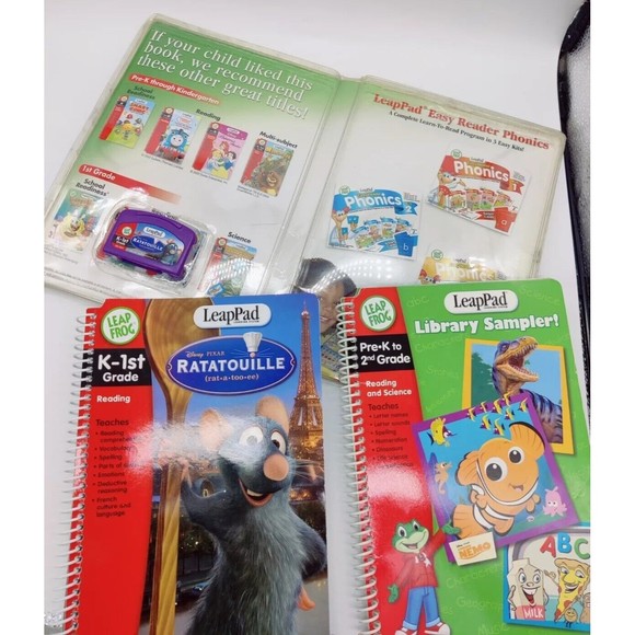 Leap Frog LeapPad Learning System Disney PIxar Ratatouille K-1st Book  Cartridge - Picture 6 of 16